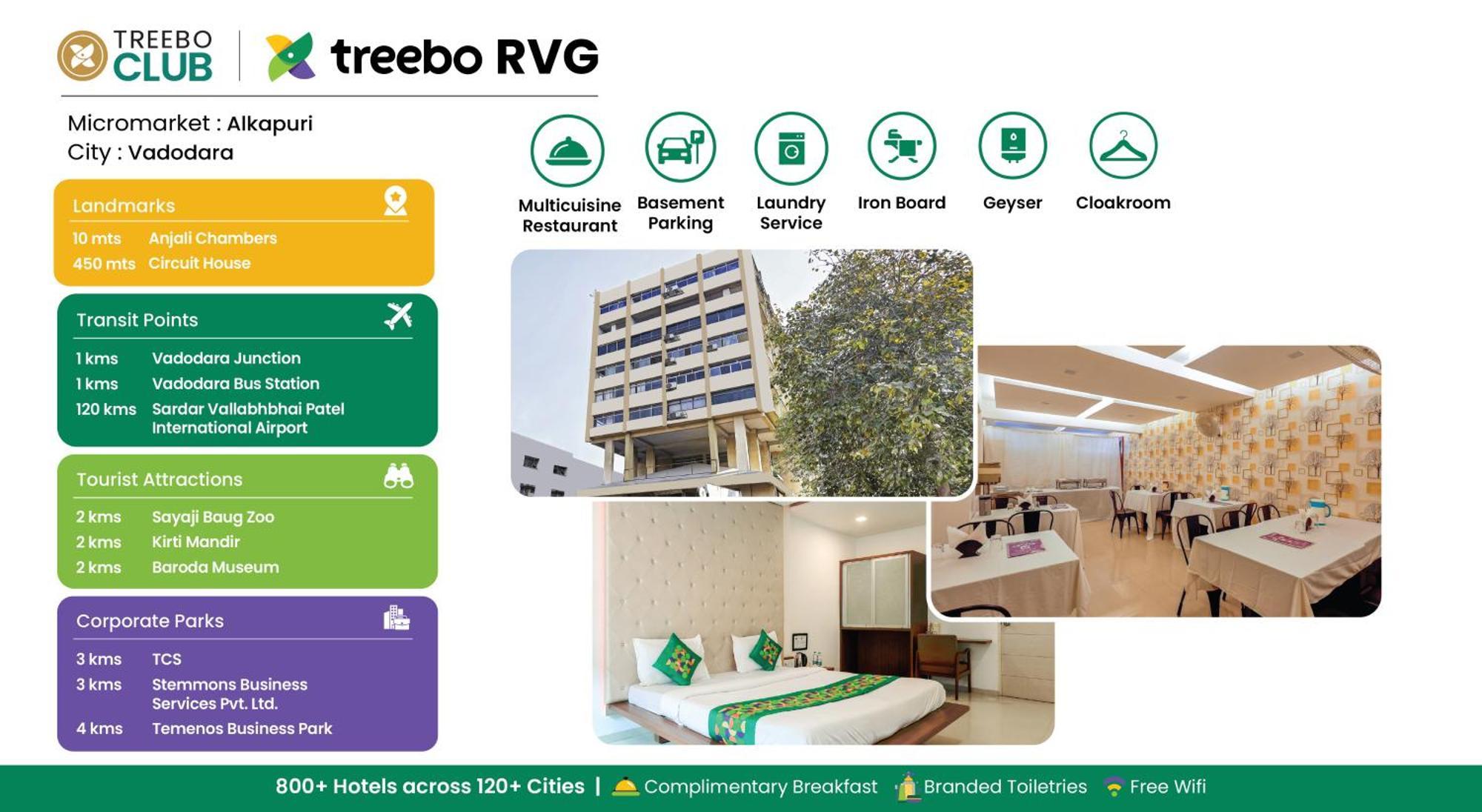Готель Treebo Rvg Вадодара Екстер'єр фото